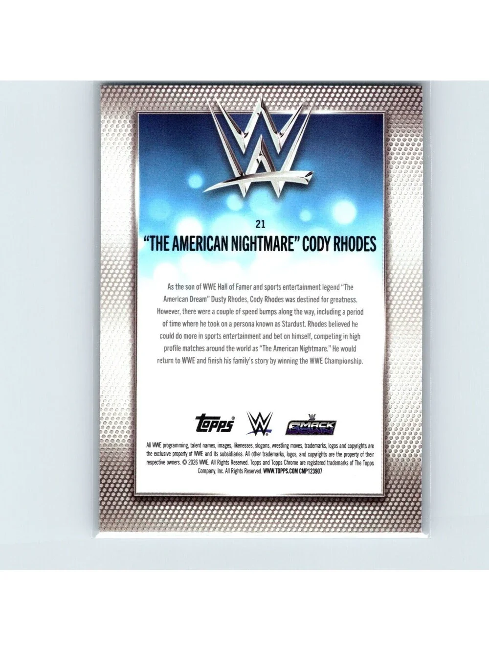 2026 Topps Chrome WWE 
